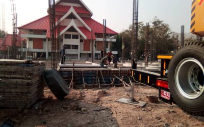 โครงการก่อสร้างที่ทำการ สถานีตำรวจภูธร.เวฬุวัน อ.เมือง จ.ขอนแก่น